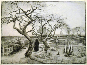 De tuin van de pastorie